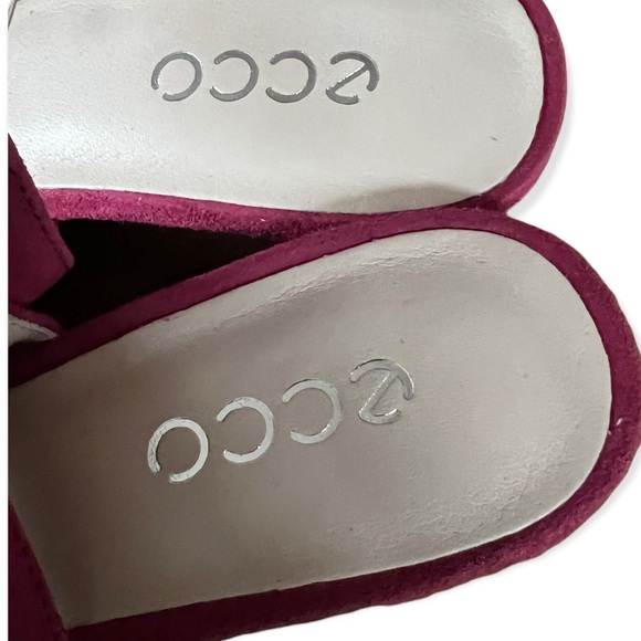 ECCO Women's Suede Shape 45 Pointy Sling Back Pump - Picture 6 of 8